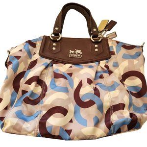 🎁🎁🔥🔥EUC: Coach Colorful Logos Shoulder Bag🔥🔥🎁🎁